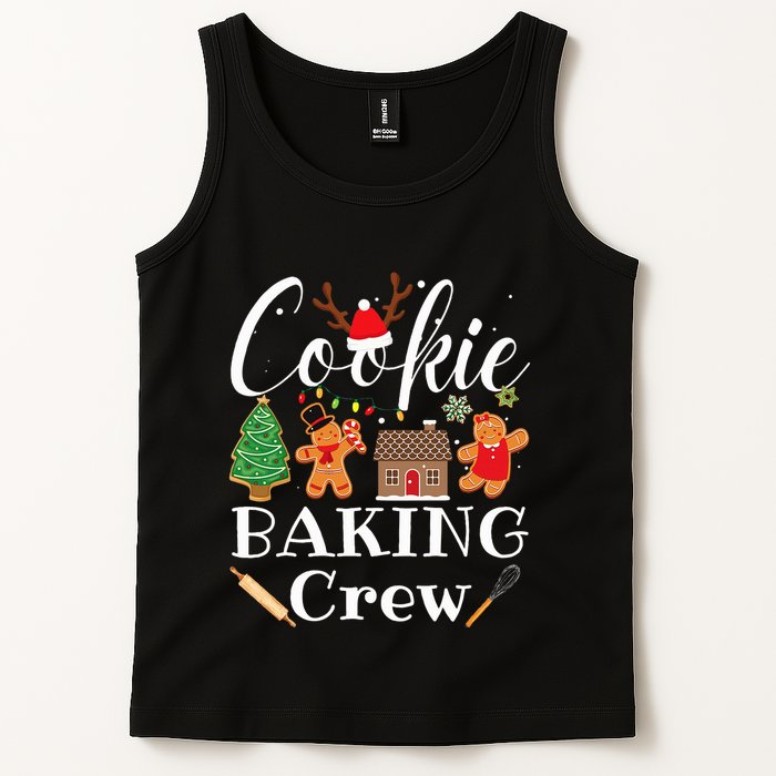 Christmas Cookie Baking Crew Family Baking Team Funny Cookie  Tank Top