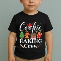 Christmas Cookie Baking Crew Family Baking Team Funny Cookie  Toddler T-Shirt