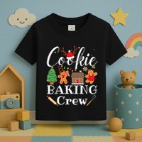 Christmas Cookie Baking Crew Family Baking Team Funny Cookie  Toddler T-Shirt