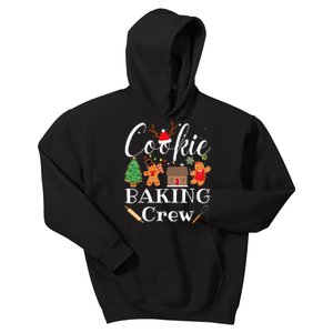 Christmas Cookie Baking Crew Family Baking Team Funny Cookie  Kids Hoodie