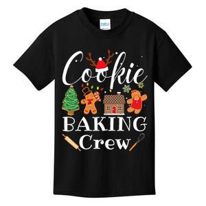 Christmas Cookie Baking Crew Family Baking Team Funny Cookie  Kids T-Shirt