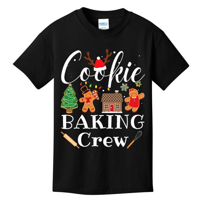 Christmas Cookie Baking Crew Family Baking Team Funny Cookie  Kids T-Shirt