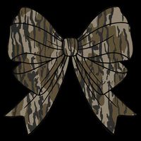 Camo Coquette Bow Duck Hunt Duck Hunting Women Gift 7-Panel Snapback Hat