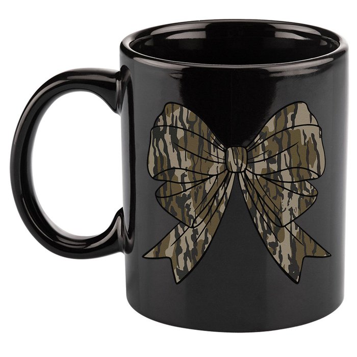 Camo Coquette Bow Duck Hunt Duck Hunting Women Gift 11oz C Handle Ceramic Mug