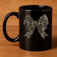Camo Coquette Bow Duck Hunt Duck Hunting Women Gift 11oz C Handle Ceramic Mug