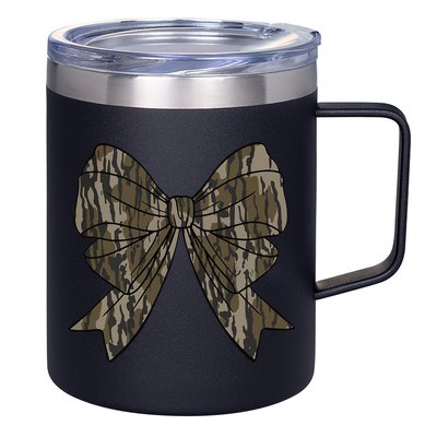 Camo Coquette Bow Duck Hunt Duck Hunting Women Gift 12oz Stainless Steel Coffee Mug