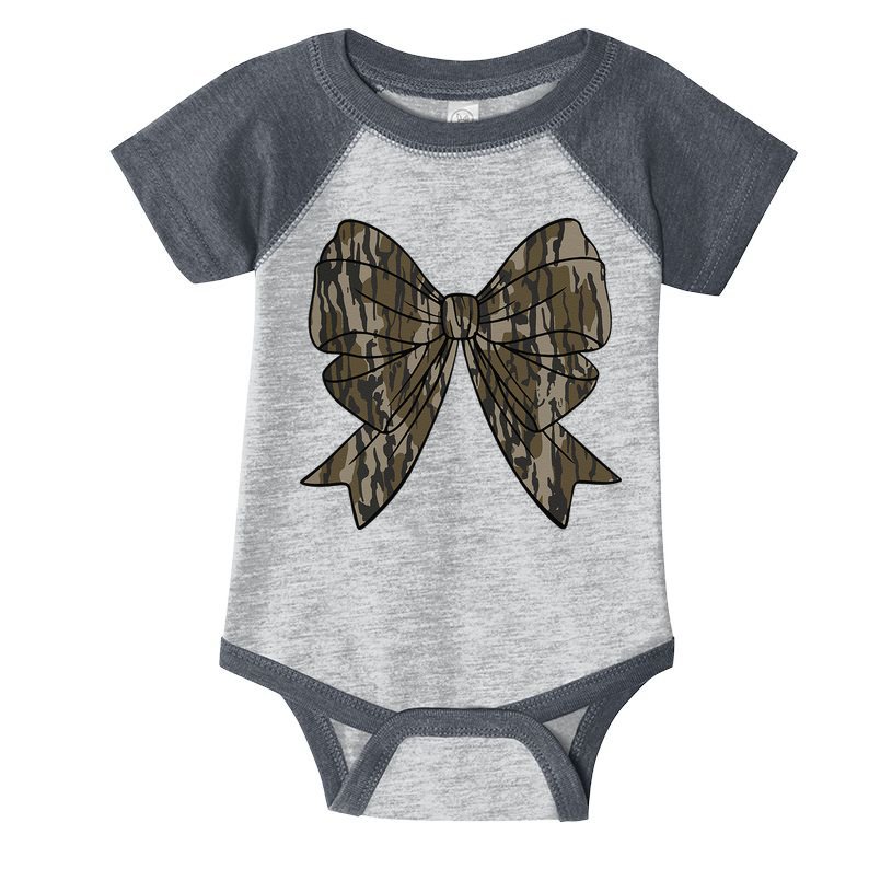Camo Coquette Bow Duck Hunt Duck Hunting Women Gift Infant Baby Jersey Bodysuit