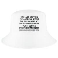 Checkpoint Charlie Berlin Cool Comfort Performance Bucket Hat