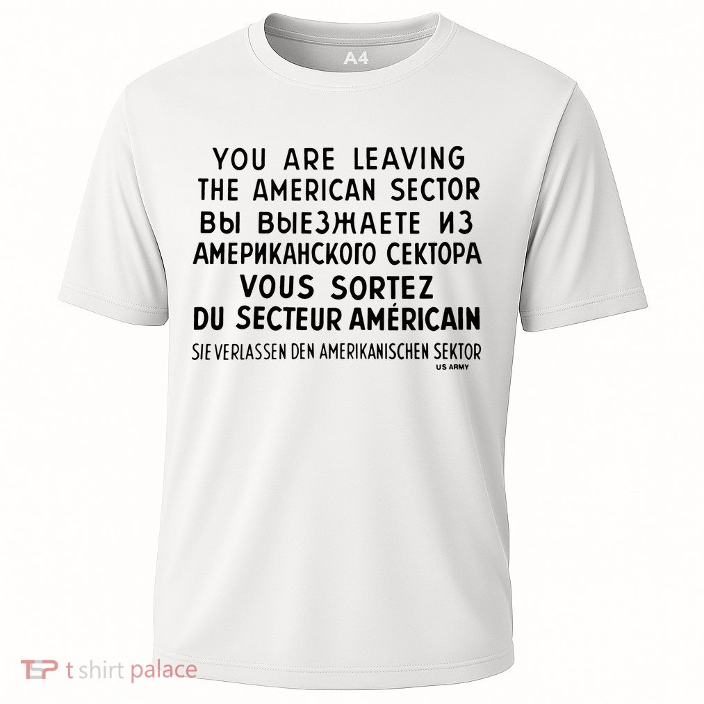 Checkpoint Charlie Berlin Performance Shirt