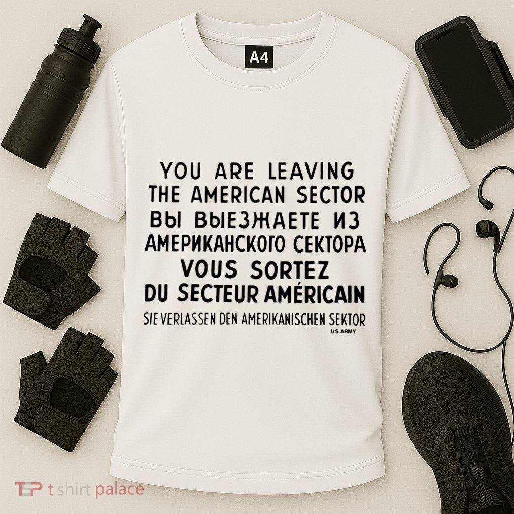 Checkpoint Charlie Berlin Performance Shirt
