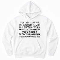Checkpoint Charlie Berlin Hoodie
