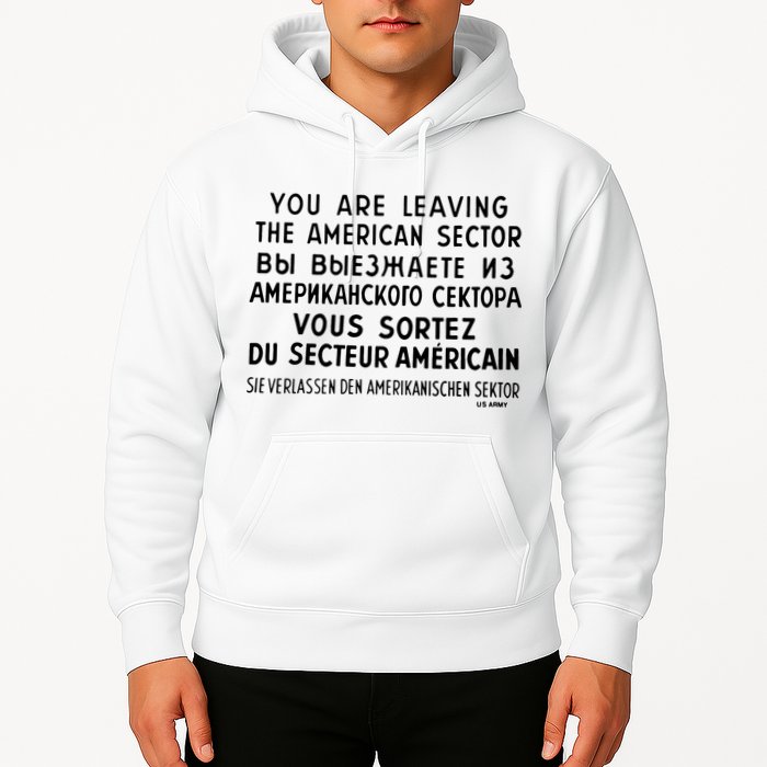 Checkpoint Charlie Berlin Hoodie