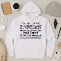Checkpoint Charlie Berlin Hoodie