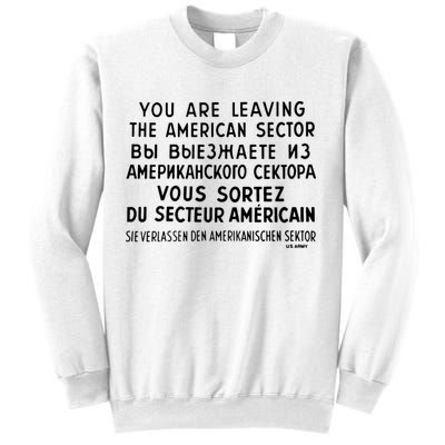 Checkpoint Charlie Berlin Sweatshirt