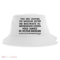 Checkpoint Charlie Berlin Sustainable Bucket Hat