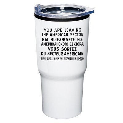 Checkpoint Charlie Berlin Tumbler
