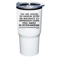 Checkpoint Charlie Berlin Tumbler