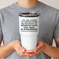 Checkpoint Charlie Berlin Tumbler
