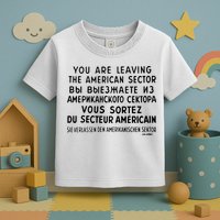 Checkpoint Charlie Berlin Toddler T-Shirt