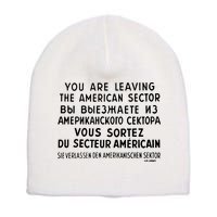 Checkpoint Charlie Berlin Short Acrylic Beanie