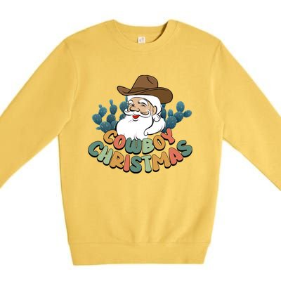 Cow Christmas Bundle Howdy Christmas Sublimation Meaningful Gift Premium Crewneck Sweatshirt