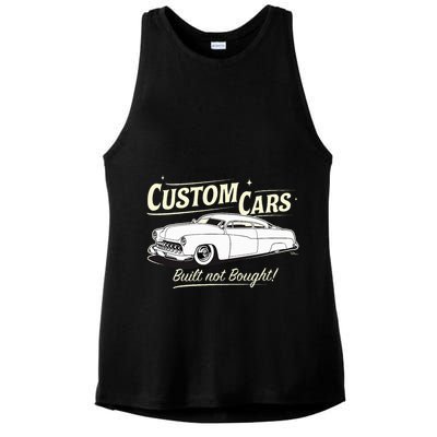 Custom Cars Built Not Bought Merc Ladies PosiCharge Tri-Blend Wicking Tank