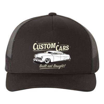 Custom Cars Built Not Bought Merc Yupoong Adult 5-Panel Trucker Hat