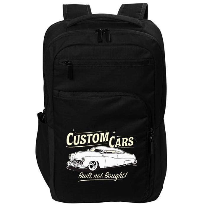 Custom Cars Built Not Bought Merc Impact Tech Backpack