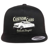 Custom Cars Built Not Bought Merc Flatbill Hat