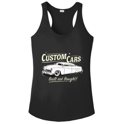 Custom Cars Built Not Bought Merc Ladies PosiCharge Competitor Racerback Tank