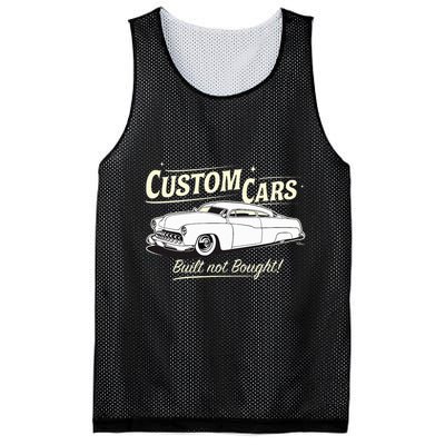 Custom Cars Built Not Bought Merc Mesh Reversible Basketball Jersey Tank