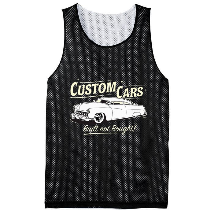 Custom Cars Built Not Bought Merc Mesh Reversible Basketball Jersey Tank