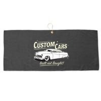 Custom Cars Built Not Bought Merc Large Microfiber Waffle Golf Towel