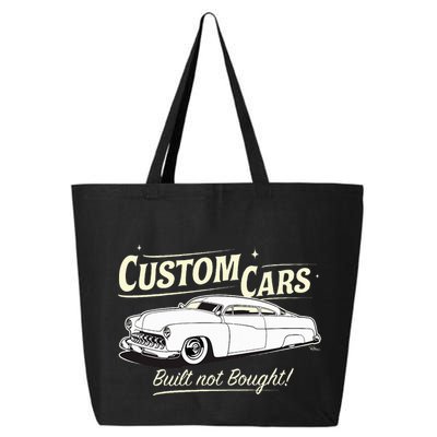 Custom Cars Built Not Bought Merc 25L Jumbo Tote