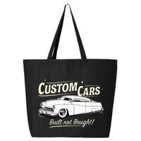 Custom Cars Built Not Bought Merc 25L Jumbo Tote