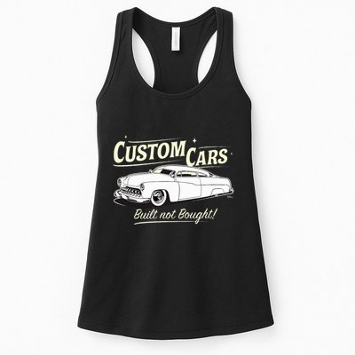 Custom Cars Built Not Bought Merc Womens Tank Top