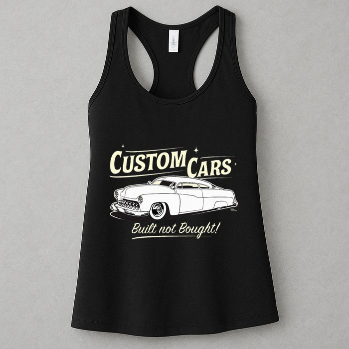 Custom Cars Built Not Bought Merc Womens Tank Top