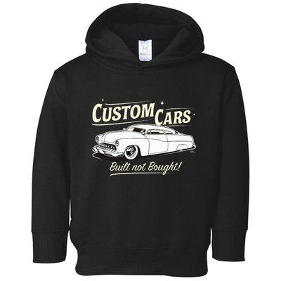Custom Cars Built Not Bought Merc Toddler Hoodie
