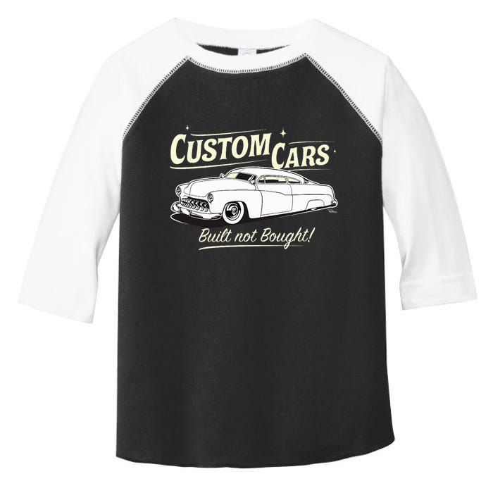 Custom Cars Built Not Bought Merc Toddler Fine Jersey T-Shirt