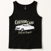 Custom Cars Built Not Bought Merc Tank Top