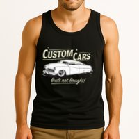 Custom Cars Built Not Bought Merc Tank Top
