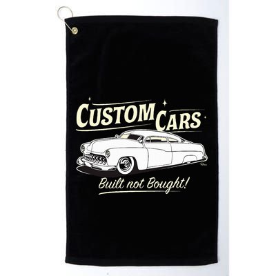 Custom Cars Built Not Bought Merc Golf Towel