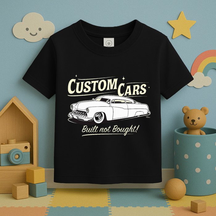 Custom Cars Built Not Bought Merc Toddler T-Shirt
