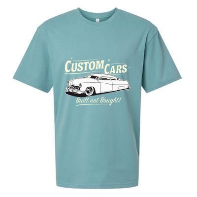 Custom Cars Built Not Bought Merc Sueded Cloud Jersey T-Shirt