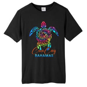 Coco Cay Bahamas Sea Turtle Family Vacation Summer Tall Fusion ChromaSoft Performance T-Shirt