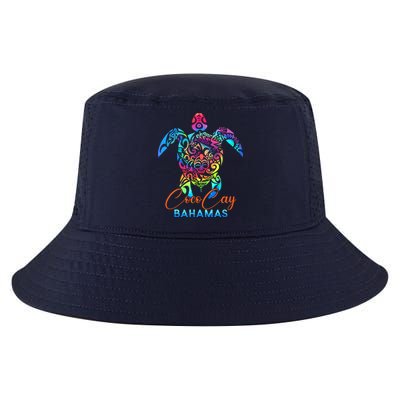 Coco Cay Bahamas Sea Turtle Family Vacation Summer Cool Comfort Performance Bucket Hat