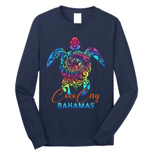 Coco Cay Bahamas Sea Turtle Family Vacation Summer Long Sleeve Shirt