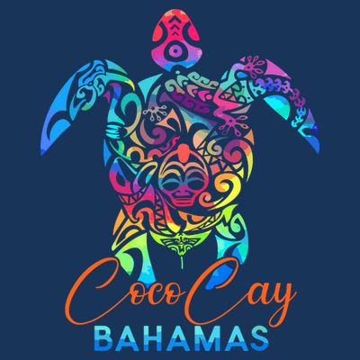 Coco Cay Bahamas Sea Turtle Family Vacation Summer T-Shirt