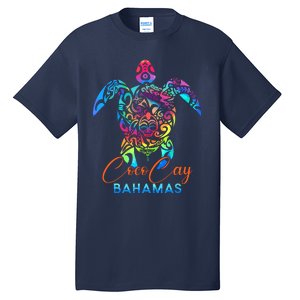 Coco Cay Bahamas Sea Turtle Family Vacation Summer Tall T-Shirt