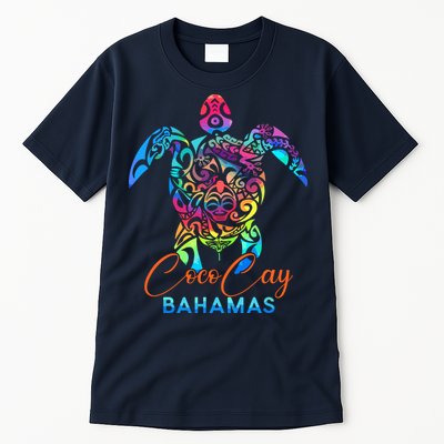 Coco Cay Bahamas Sea Turtle Family Vacation Summer Tall T-Shirt